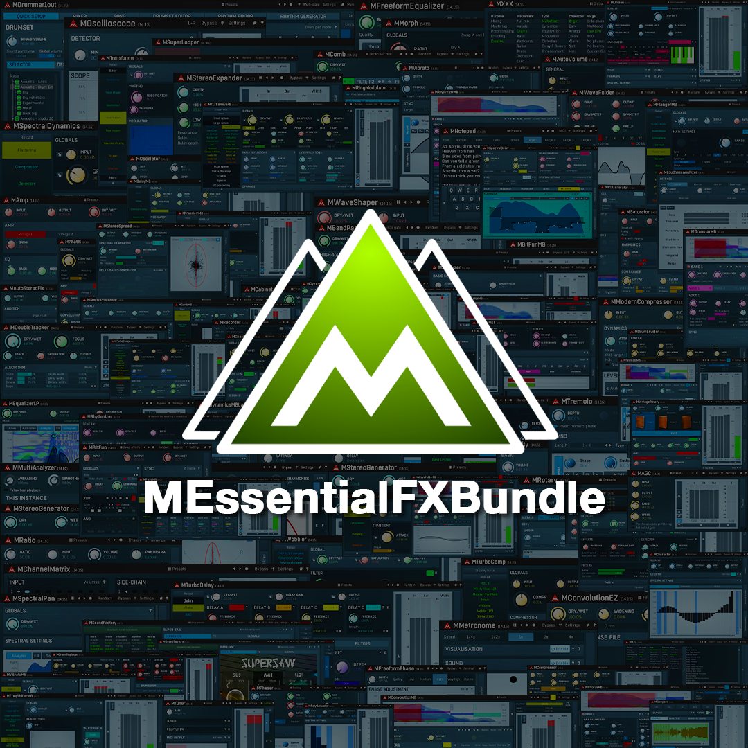 Melda MEssentialsFXBundle 10가지 FX이펙터 포함번들