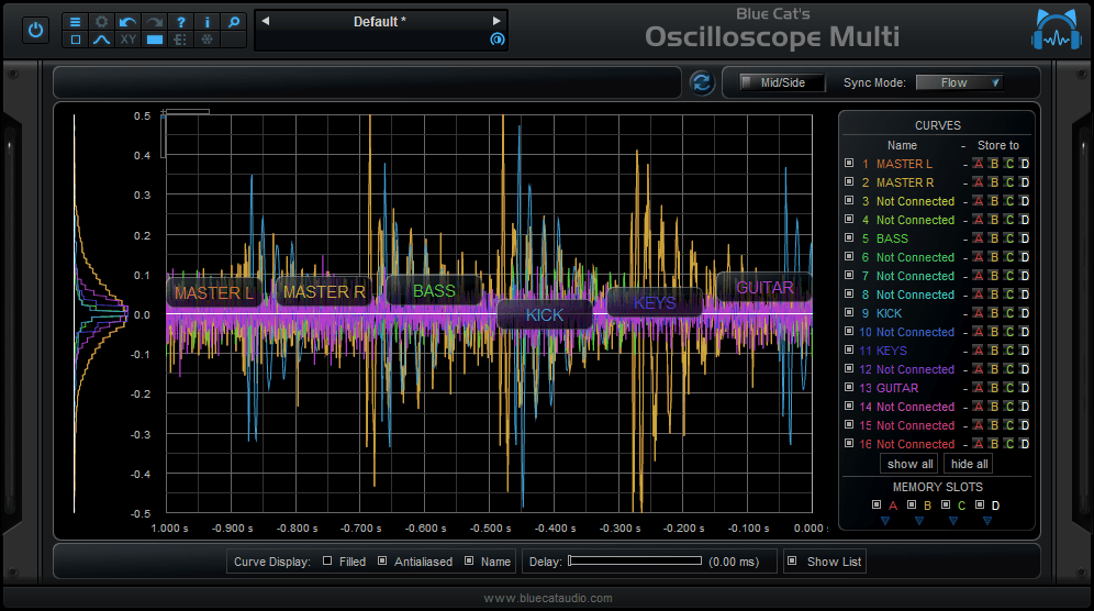 Blue Cat Osciloscope Multi 멀티 오실로스코프