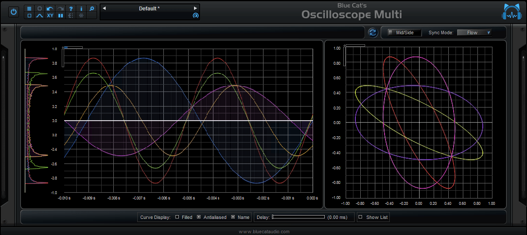 Blue Cat Osciloscope Multi 멀티 오실로스코프