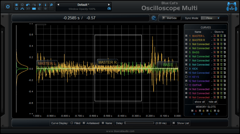 Blue Cat Osciloscope Multi 멀티 오실로스코프