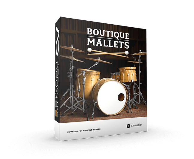Addictive Drums 2 - Boutique Mallets 말렛으로 연주하는 나무 드럼 사운드