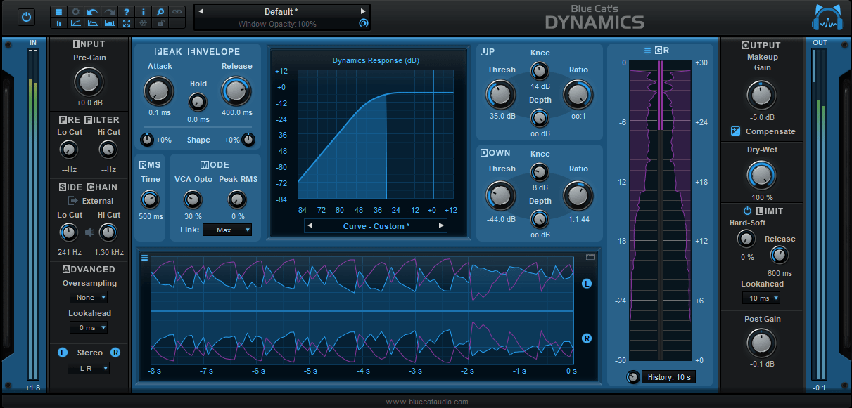 Blue Cat Dynamics 올인원 다이나믹 프로세서