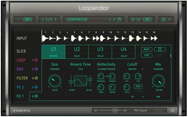 Sugar Bytes Looperator 손쉽게 Loop 만들기