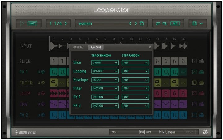 Sugar Bytes Looperator 손쉽게 Loop 만들기