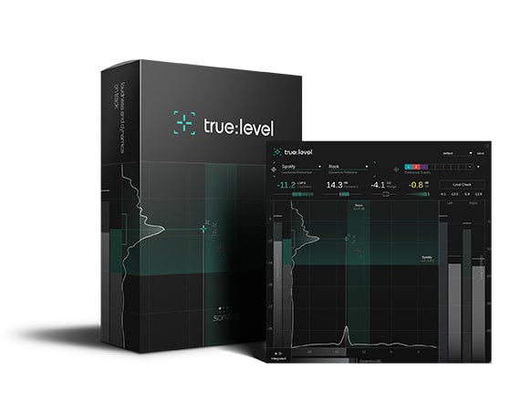 Sonible true:level 라우드니스와 레벨 모니터링