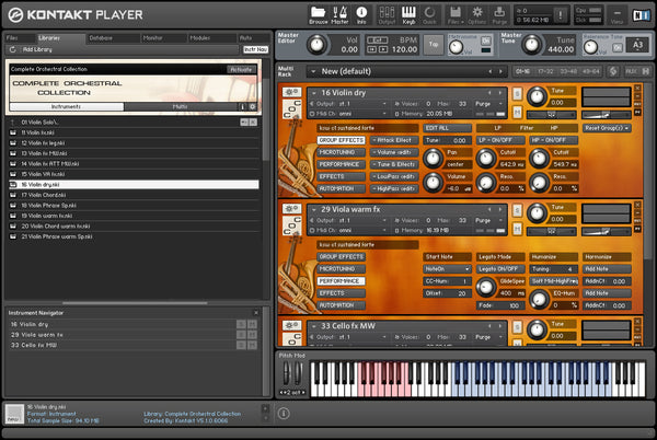Complete Orchestral Collection 오케스트라 가상악기