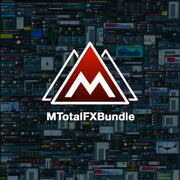 Melda MTotalFXBundle 108가지 FX 이펙터 포함번들