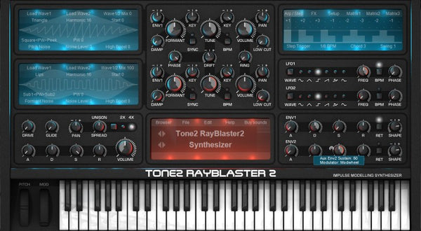Rayblaster 2 임펄스 모델링 신디사이저