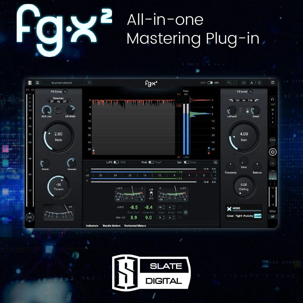 FG-X2 Mastering Processor 올인원 마스터링 플러그인