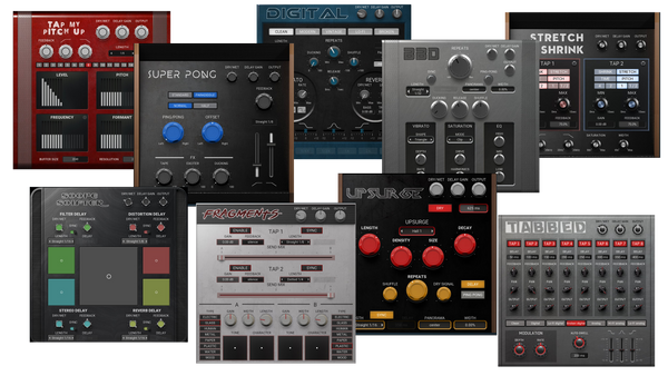 Melda MTurboDelay 40가지 딜레이 타입 포함