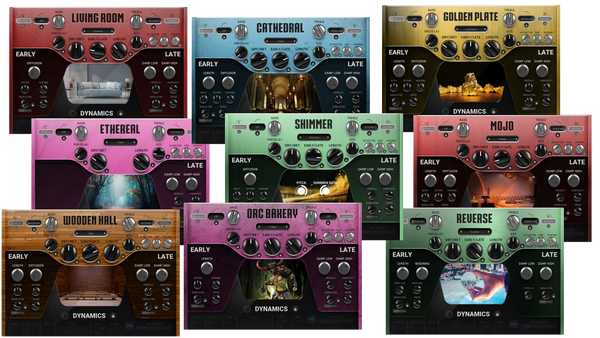 Melda MTurboReverb 하나의 플러그인에 100개의 리버브