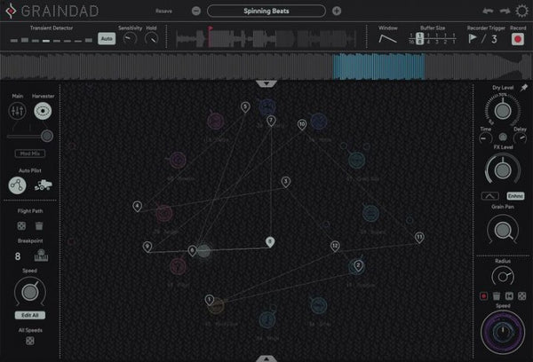 Sugar Bytes Graindad 그래뉼러 이펙터 플러그인