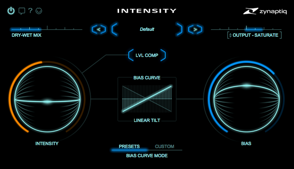 Zynaptiq INTENSITY 컴프레서 플러그인