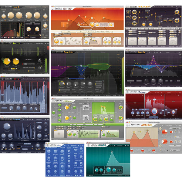 FabFilter Total Bundle 모든 플러그인 포함 번들