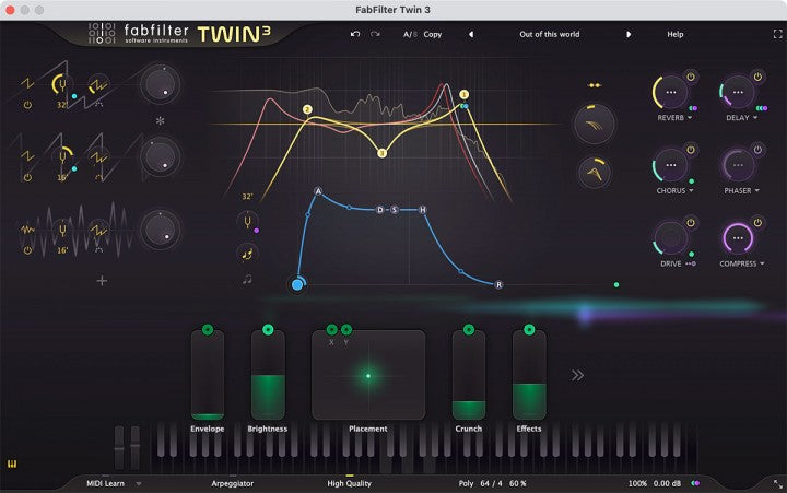 FabFilter Twin 3 신디사이저