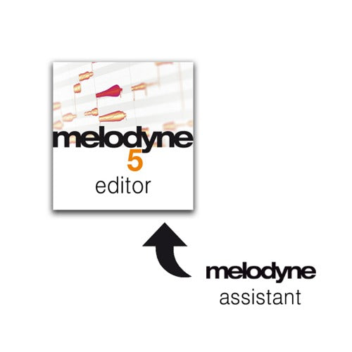 Upgrade Melodyne 5 editor from assistant