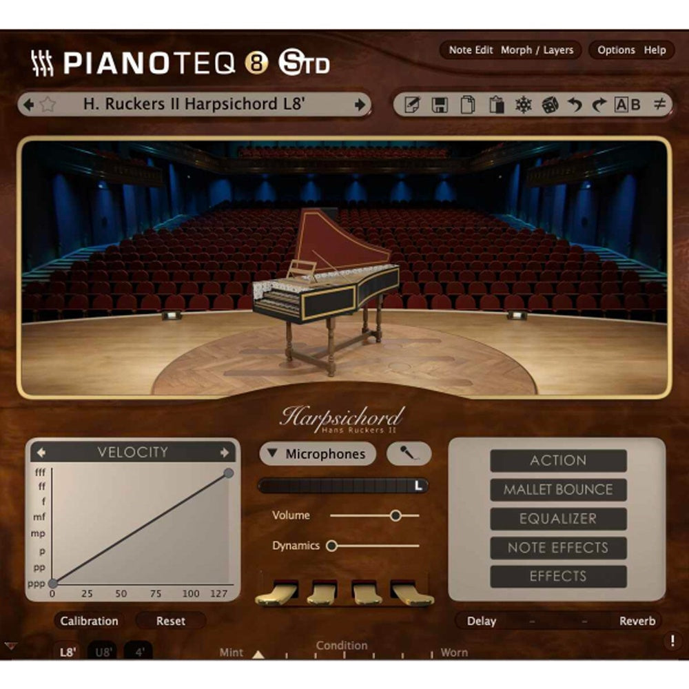 Pianoteq 사운드 확장팩 Harpsichord