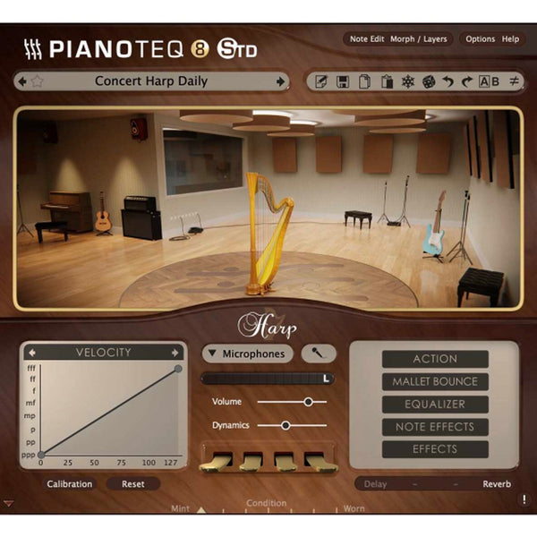 Pianoteq 사운드 확장팩 Harps