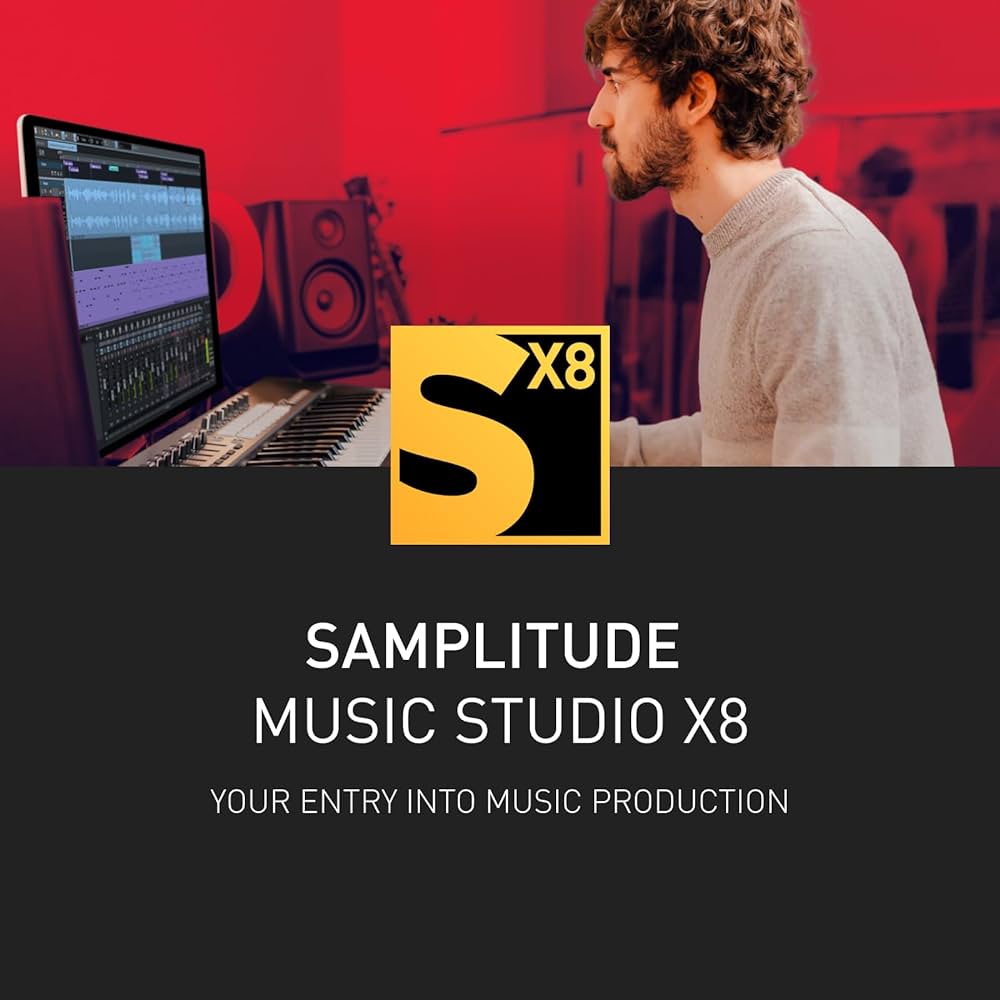 SAMPLITUDE Music Studio X8 (6월 2일까지 세일)