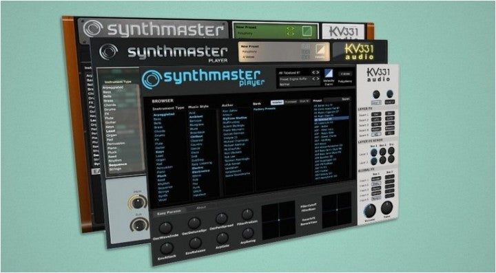 KV331 SynthMaster Player 수백가지 프리셋 포함