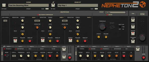 D16 Nepheton 2 드럼신스 TR-808 복각 드럼 신스