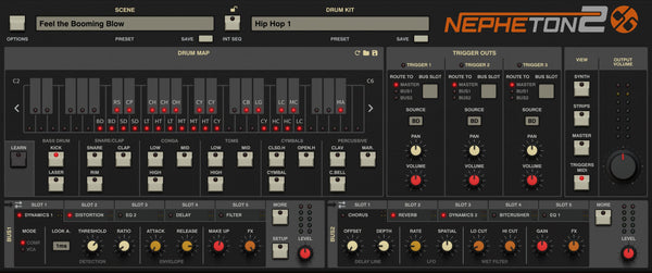 D16 Nepheton 2 드럼신스 TR-808 복각 드럼 신스