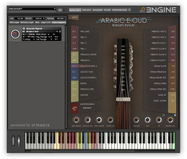 Arabic E-Oud Crossgrade 아랍민속악기 크로스그레이드