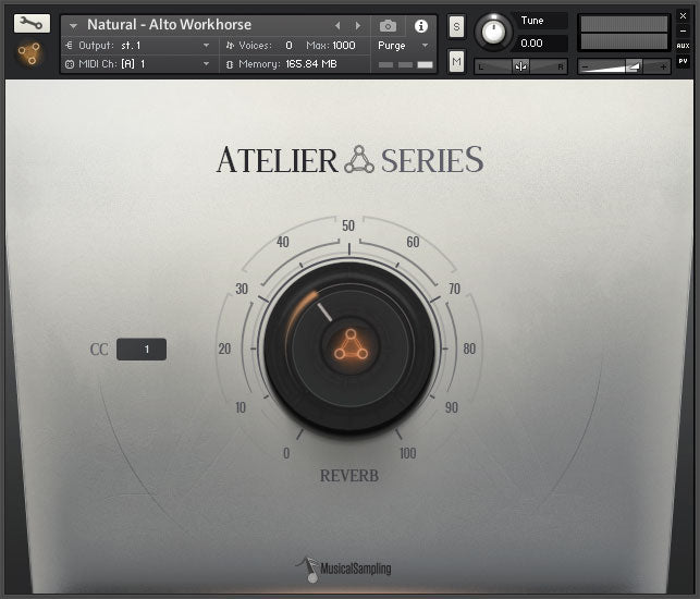 Atelier Series Austin Saxes 색소폰 라이브러리