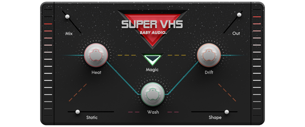 Baby Audio Super VHS 자기 테입 사운드