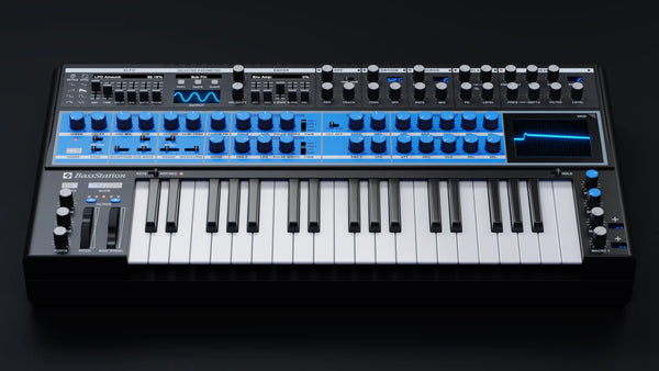 Gforce Novation Bass Station 16 보이스 신디사이저