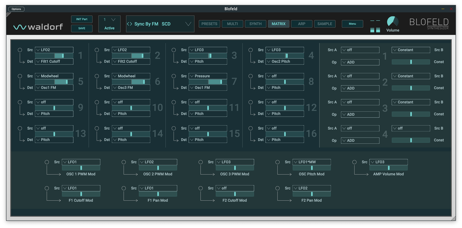 Waldorf Blofeld Plugin Synthesizer 가상악기 (~1월 3일까지)