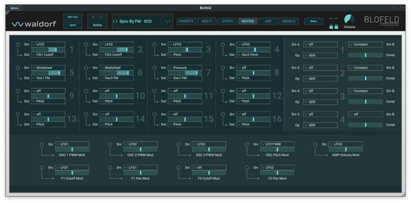 Waldorf Blofeld Plugin Synthesizer 가상악기