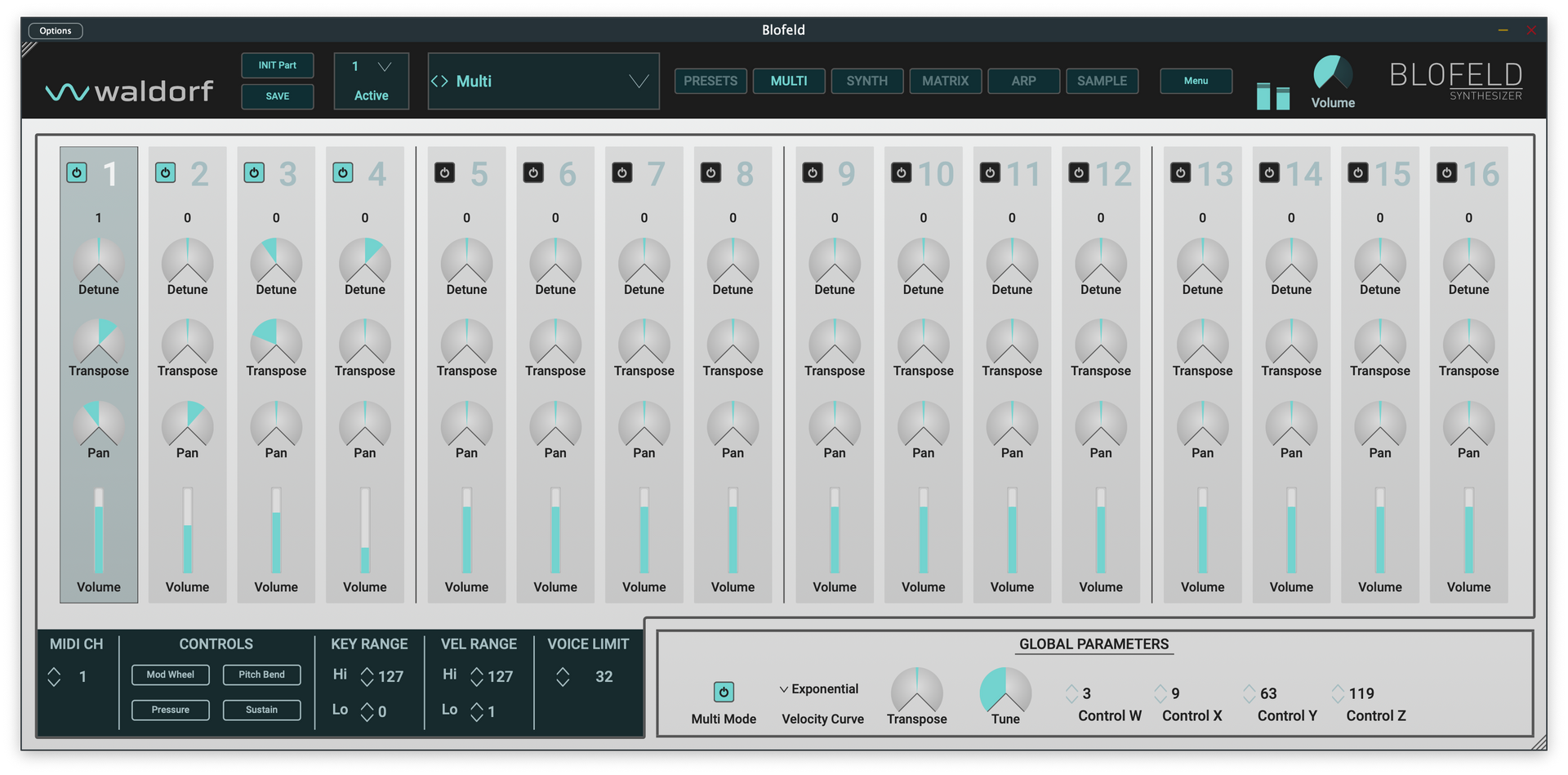 Waldorf Blofeld Plugin Synthesizer 가상악기 (~1월 3일까지)