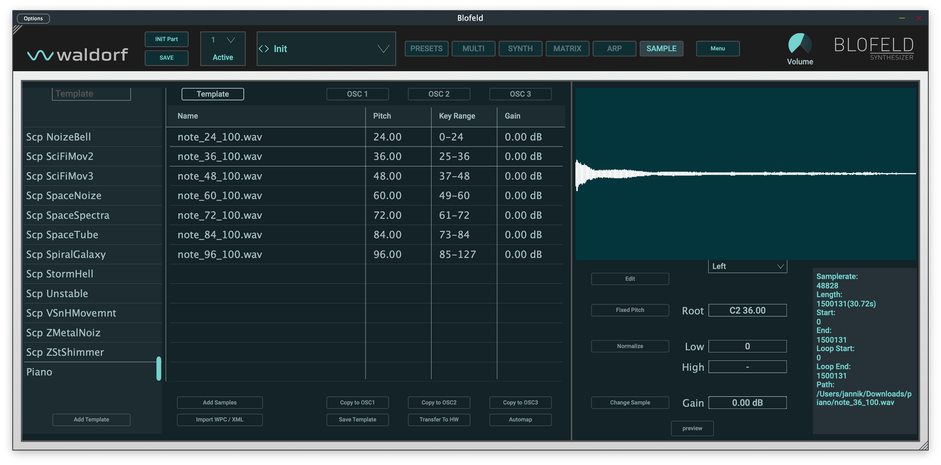 Waldorf Blofeld Plugin Synthesizer 가상악기 (~1월 3일까지)