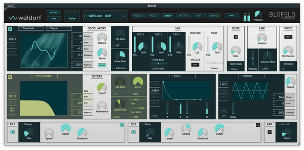 Waldorf Blofeld Plugin Synthesizer 가상악기