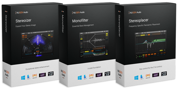 NUGEN Focus Bundle 3가지 스테레오 확장 플러그인 포함