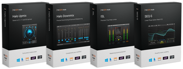 NUGEN Surround Suite 4가지 서라운드 플러그인 포함 번들
