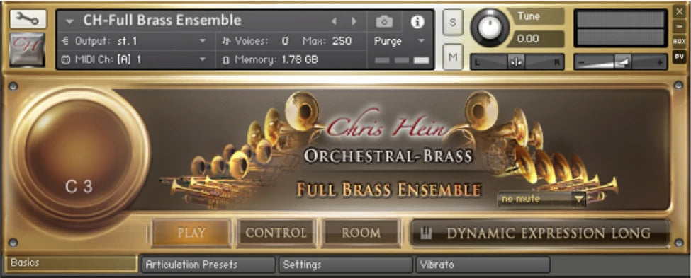 Chris Hein Orchestral Brass EXtended Upgrade 업그레이드