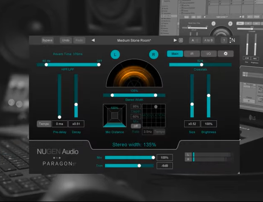 NUGEN Paragon ST 스테레오 리버브