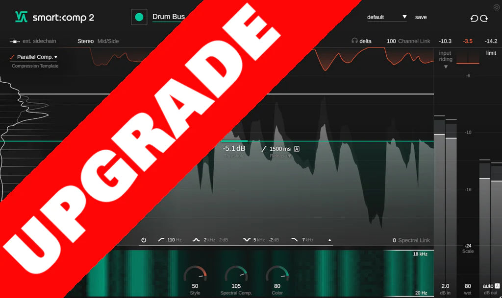 Sonible smart:comp > smart:comp 2 UPG 업그레이드