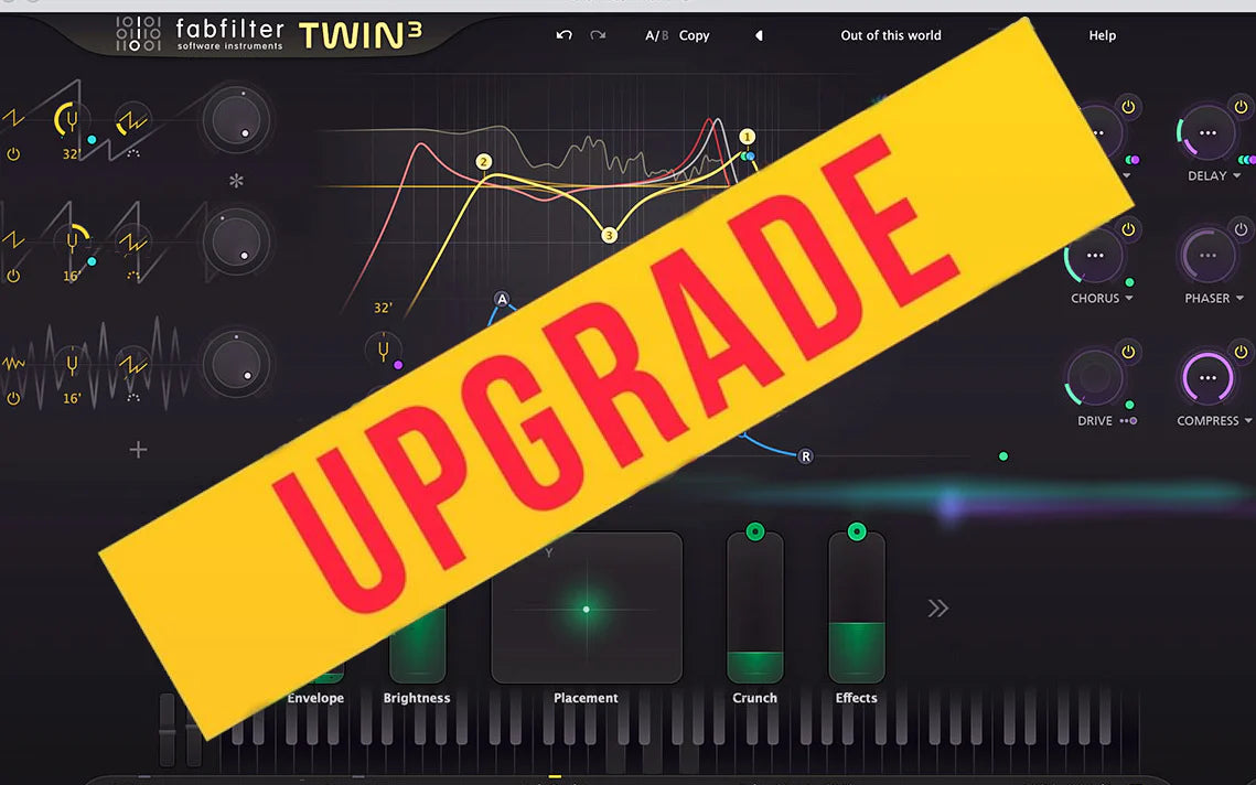 FabFilter Twin 3 Upgrade from Twin 2 or Twin 1 업그레이드 상품