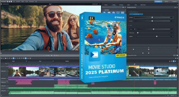 MAGIX Movie Studio Platinum 2025 비디오 편집 소프트웨어