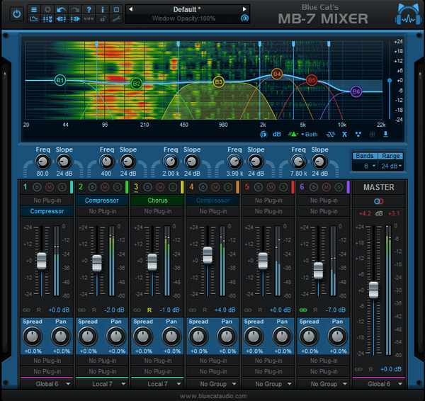 Blue Cat MB-7 Mixer 오디오 믹서