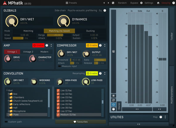 Melda Mphatik 다이나믹 멀티 이펙터