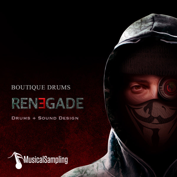 Boutique Drums Renegade 뉴메탈, EDM, 록, 팝, 신스웨이브 드럼 사운드