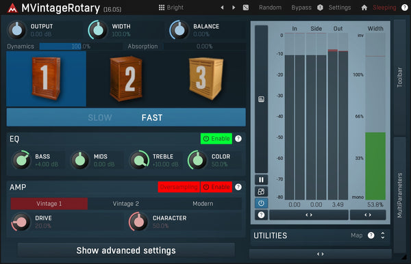 Melda MVintageRotary 빈티지 로터리 시뮬레이터