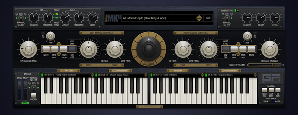 GForce  M-Tron MkII 멜로트론 소프트신스