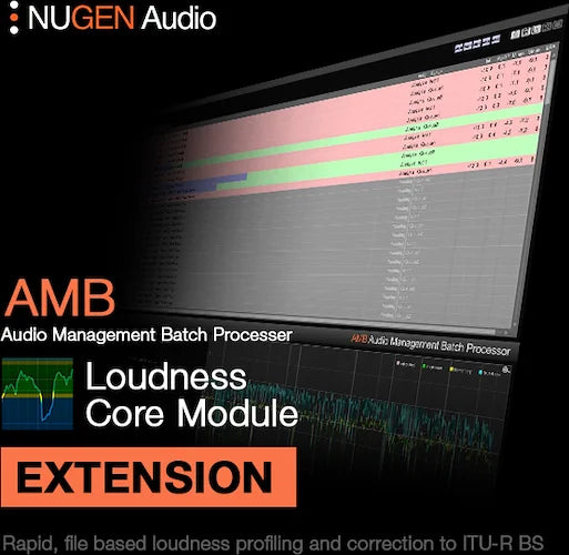 NUGEN AMB Loudness Module 라우드니스 코어 모듈