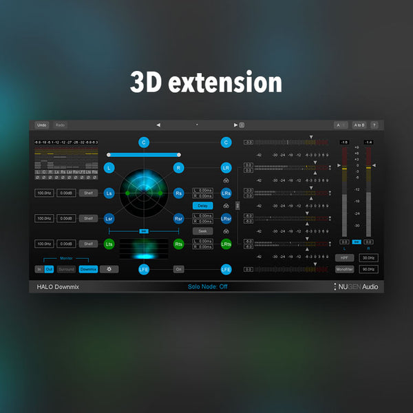 NUGEN Halo Downmix 3D extension 확장팩