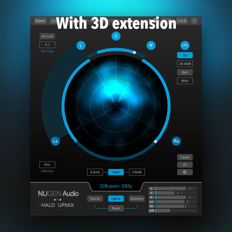 NUGEN Halo Upmix with 3D extension 합본 패키지